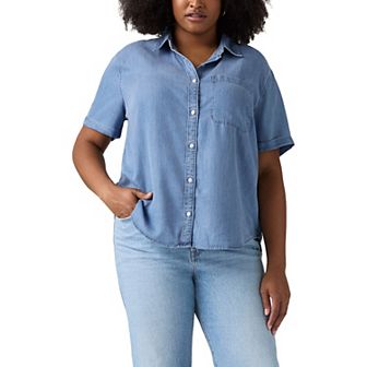 Plus Size Levi's® Darlene Short Sleeve Shirt
