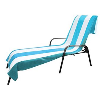SUPERIOR Cabana Striped Towel or Chaise Lounge Chair Cover