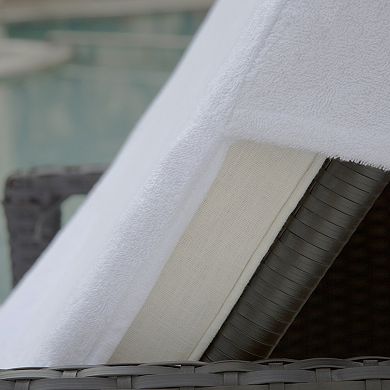 SUPERIOR Monogrammed Letter Towel or Chaise Lounge Chair Cover