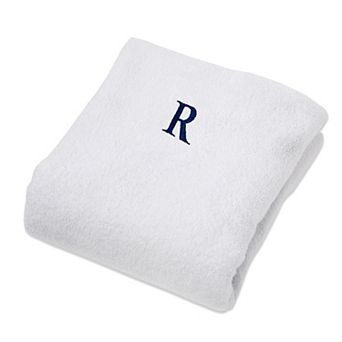 SUPERIOR Monogrammed Letter Towel or Chaise Lounge Chair Cover