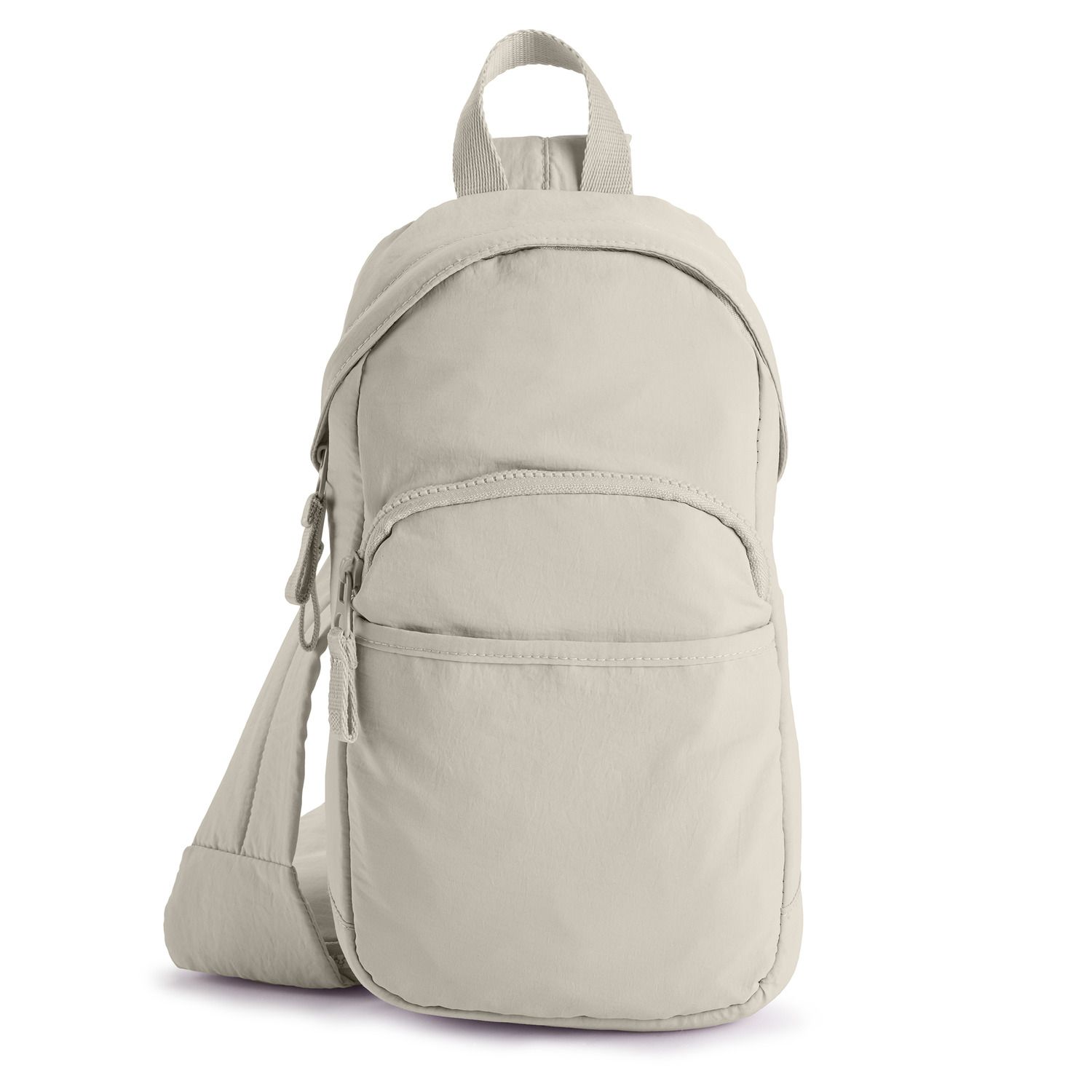 dome mini sling backpack AOSTIHOT Bag Small Crossbody Bags for Women, Quilted Cross Body Sling for Travel Daily Commutes Hiking Beige a removable strap and a convenient two Aisijimo Small Sling Bag For