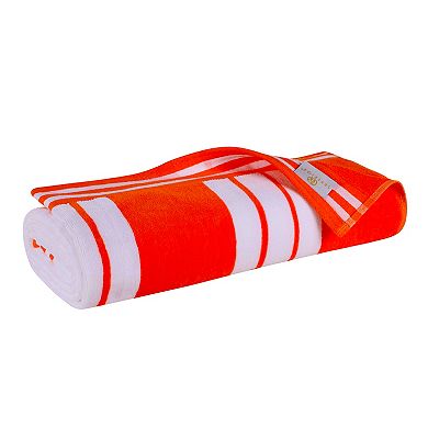SUPERIOR Cabana Stripe Oversized Cotton Beach Towel