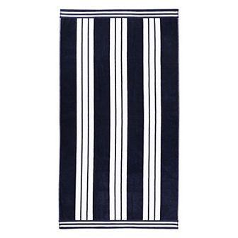 SUPERIOR Cabana Stripe Oversized Cotton Beach Towel