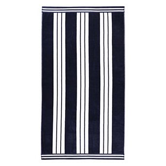 SUPERIOR Cabana Stripe Oversized Cotton Beach Towel