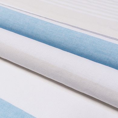 SUPERIOR Meera Stripe Fouta Beach Towel with Tassels