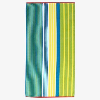 SUPERIOR Mira Striped Cotton Oversized Beach Towel