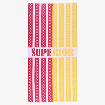 SUPERIOR Striped Oversized Beach Towel