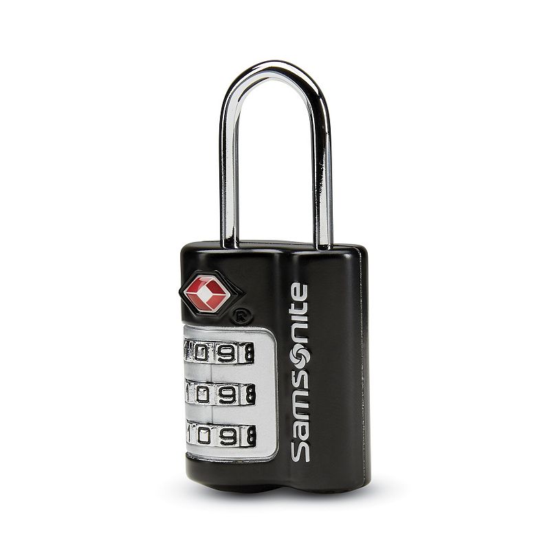Samsonite 3-Dial Combo Lock, Grey Blue