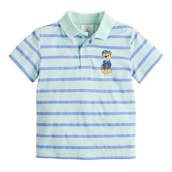 Baby & Toddler Boys Paw Patrol Short Sleeve Polo Striped Tee