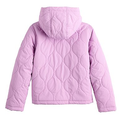 Girls 7-16 madden girl Quilted Hooded Jacket