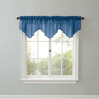 Brylanehome Bh Studio Sheer Voile Ascot Valance