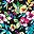 Black Multi Tropical
