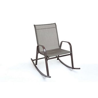 BrylaneHome Extra-Wide 350 Lbs. Capacity Rocker