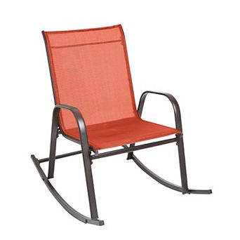 BrylaneHome Extra-Wide 350 Lbs. Capacity Rocker