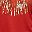 Vivid Red Sequin Burst