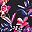 Black Floral Vines