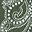 Olive Green Damask