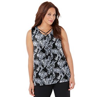 Catherines Women's Plus Size Anywear Tank