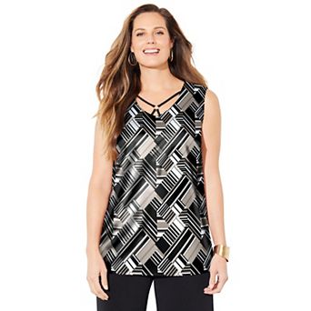 Catherines Women's Plus Size Anywear Tank
