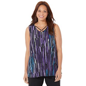 Catherines Women's Plus Size Anywear Tank