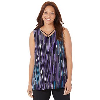 Catherines Women's Plus Size Anywear Tank