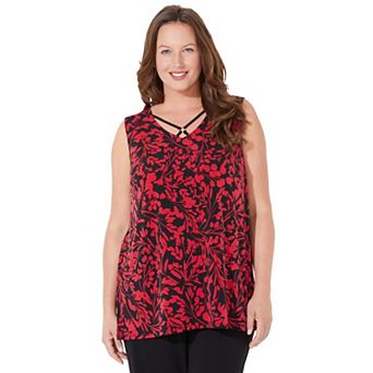 Catherines Women's Plus Size Anywear Tank