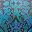 Teal Damask