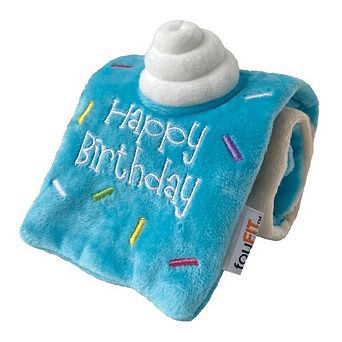 Foufit Hide 'n Seek Birthday Roll Cake Nosework Dog Toy - (small)