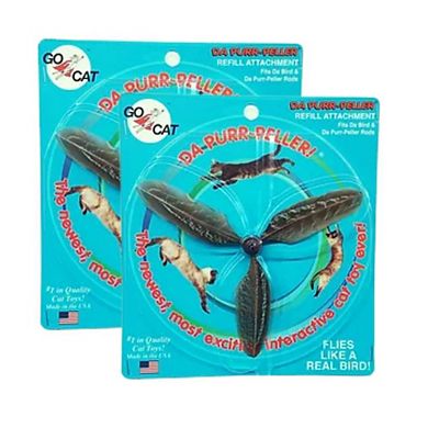 Gocat Da Purr-peller Cat Toy Refill (2-pack)