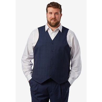 KingSize Men's Big & Tall Shaker Knit Shawl-Collar Cardigan Sweater