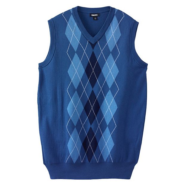 Men's argyle vests clearance