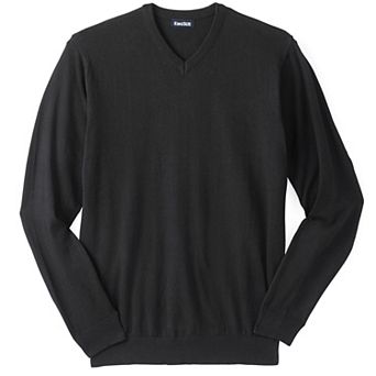 KingSize Men's Big & Tall Lightweight V-Neck Sweater
