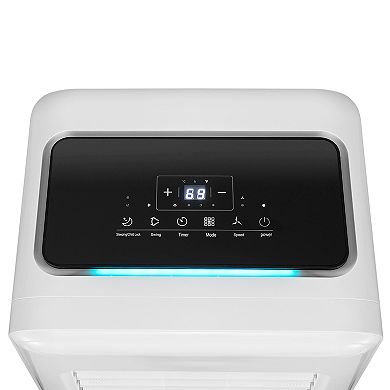 3-in-1 8000 Btu Portable Air Conditioner With Remote Control-white