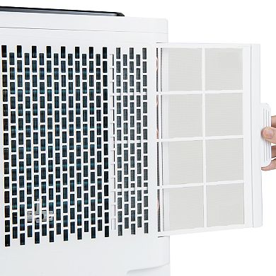 3-in-1 8000 Btu Portable Air Conditioner With Remote Control-white