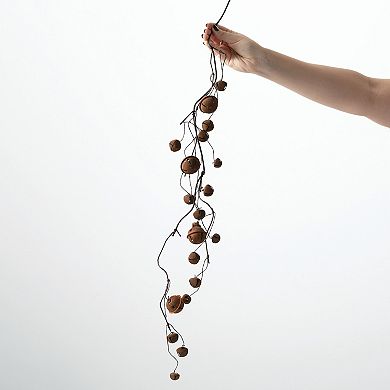 Haven Living 31-in. Rust Jingle Bell Christmas Garland