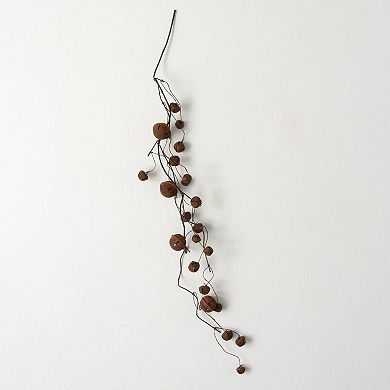 Haven Living 31-in. Rust Jingle Bell Christmas Garland