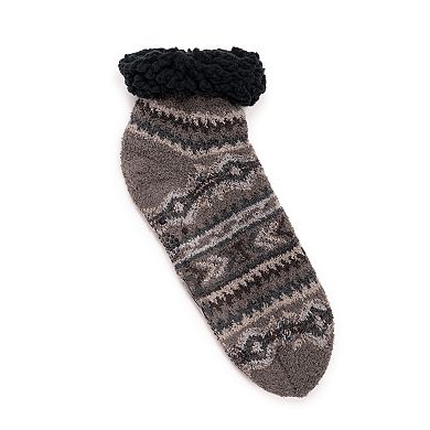 Men's MUK LUKS Refined Cozy Shortie Cabin Socks