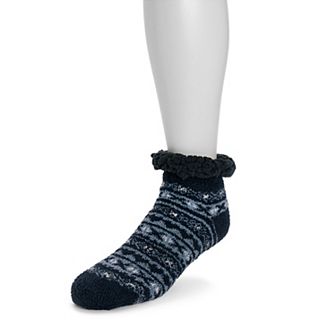 Men's MUK LUKS Refined Cozy Shortie Cabin Socks