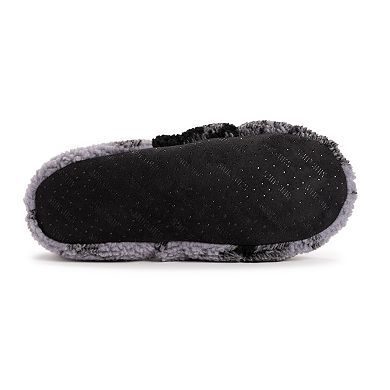 MUK LUKS Quilted Sherpa Men's Toggle Bootie Slippers