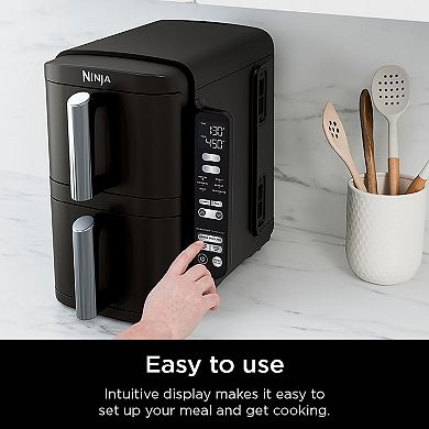 Ninja DoubleStack™ 8-qt. 6-in-1 Two-Basket Air Fryer