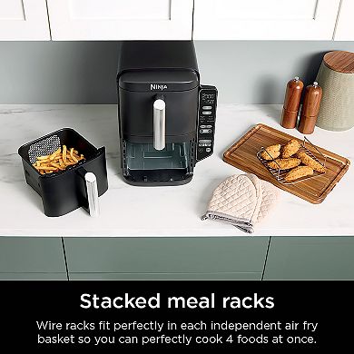 Ninja DoubleStack™ 8-qt. 6-in-1 Two-Basket Air Fryer