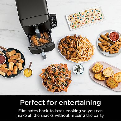 Ninja DoubleStack™ 8-qt. 6-in-1 Two-Basket Air Fryer