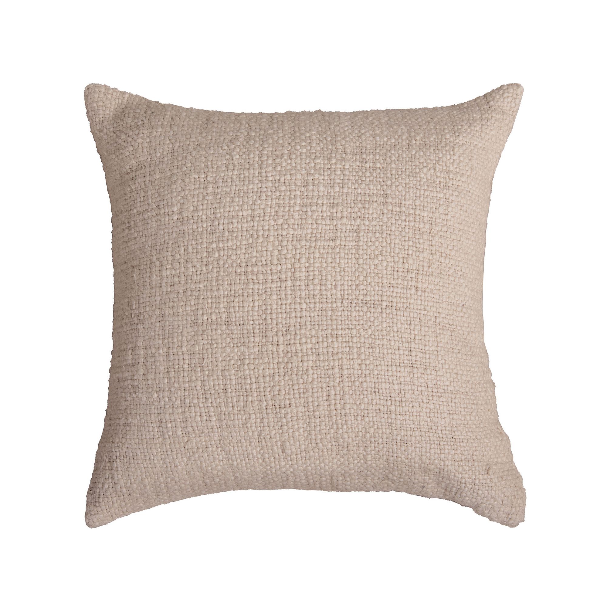 Rizzy Home Bill Down Filled Throw Pillow, Natural
