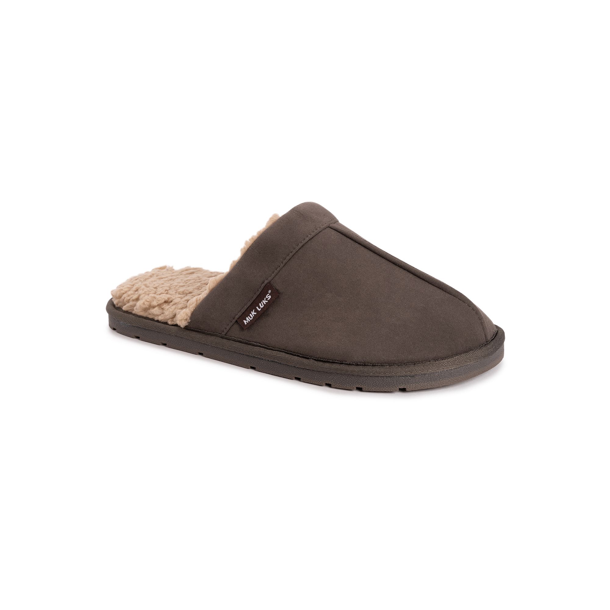 MUK LUKS Abbott Mens Slippers, Size: 10, Gray