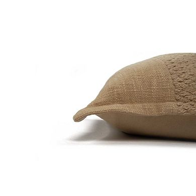 Rizzy Home Cleo Down Filled Throw Pillow