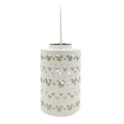 Disney's Mickey Mouse Large White LED Solar Lantern by The Big One™