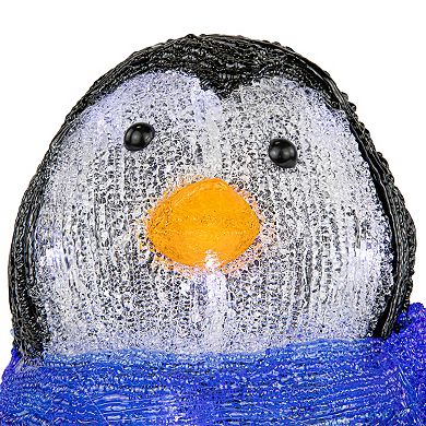 Northlight LED Lighted Commercial Grade Acrylic Baby Penguin Christmas Display Decoration