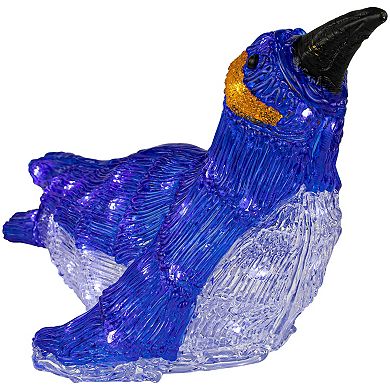 Northlight LED Lighted Commercial Grade Acrylic Swimming Penguin Outdoor Christmas Decoration