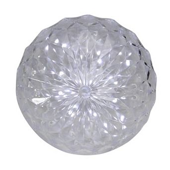 Northlight LED Crystal Sphere Hanging Christmas Decoration
