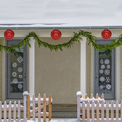 Northlight LED Crystal Sphere Hanging Christmas Decoration